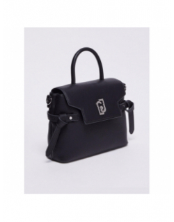 Sac bandoulière handle nyura noir femme - Liu Jo