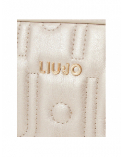 Sac bandoulière camera case doré femme - Liu Jo