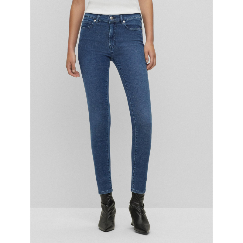 Jean skinny stretch 932 bleu femme - Hugo