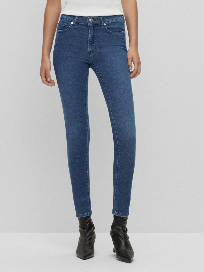 Jean skinny stretch 932 bleu femme - Hugo