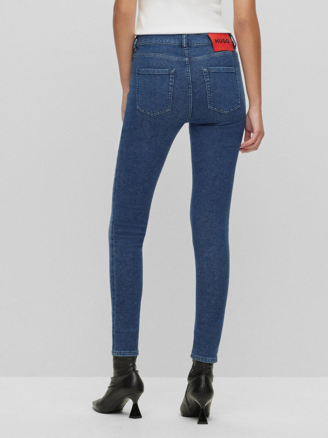 Jean skinny stretch 932 bleu femme - Hugo