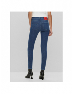 Jean skinny stretch 932 bleu femme - Hugo