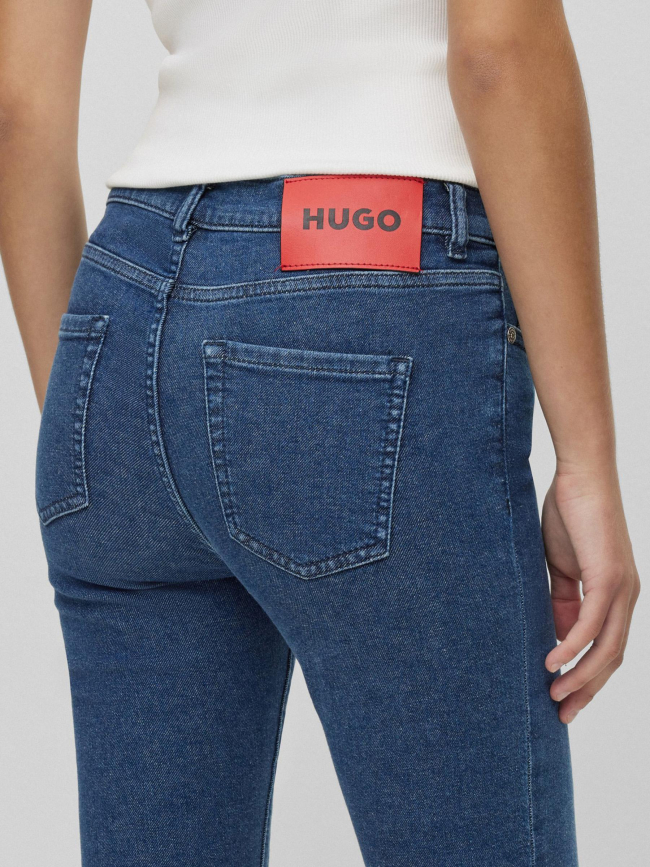 Jean skinny stretch 932 bleu femme - Hugo