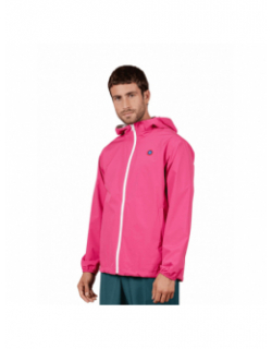 Veste imperméable courte passy fuschia rose - Flotte