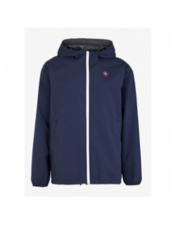 Veste imperméable courte passy indigo bleu - Flotte