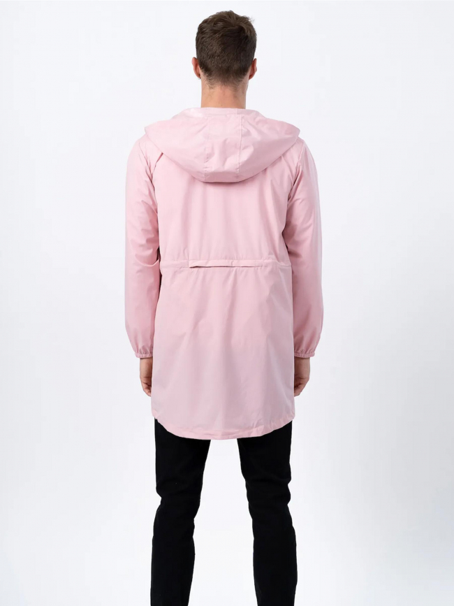 Veste imperméable longue amelot bonbon rose - Flotte