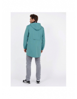 Veste imperméable longue amelot émeraude vert - Flotte