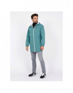 Veste imperméable longue amelot émeraude vert - Flotte