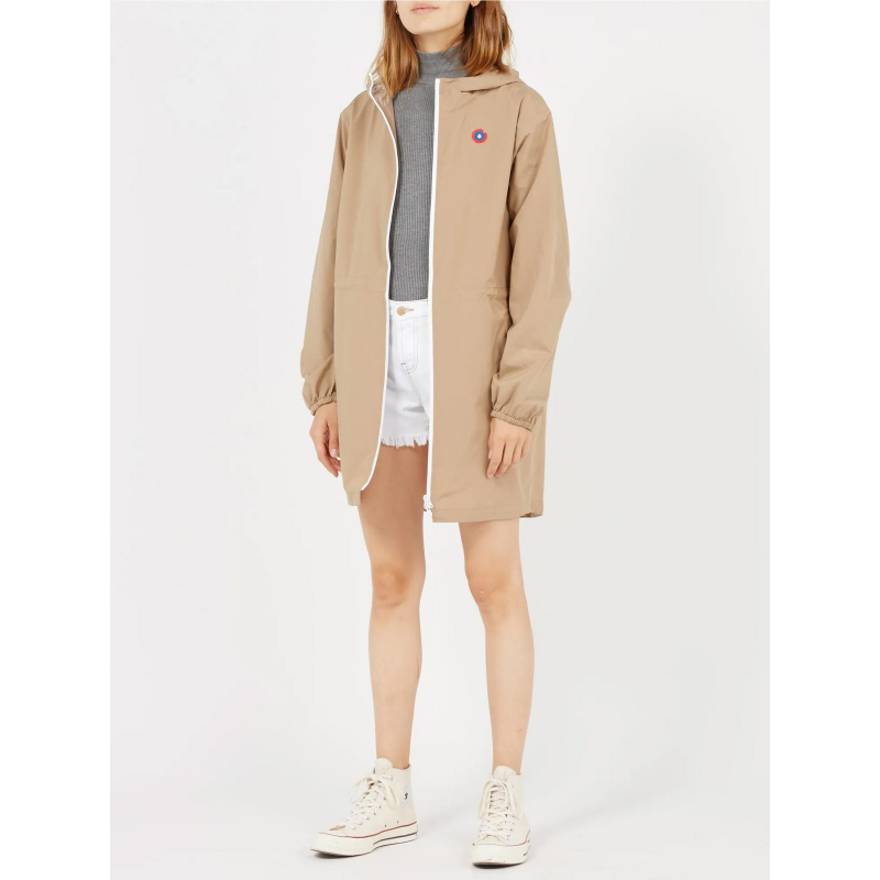 Veste imperméable longue amelot sahara beige - Flotte