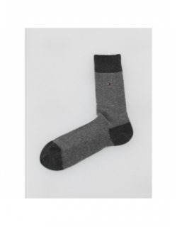 2 paires de chaussettes birdeye gris homme - Tommy Hilfiger