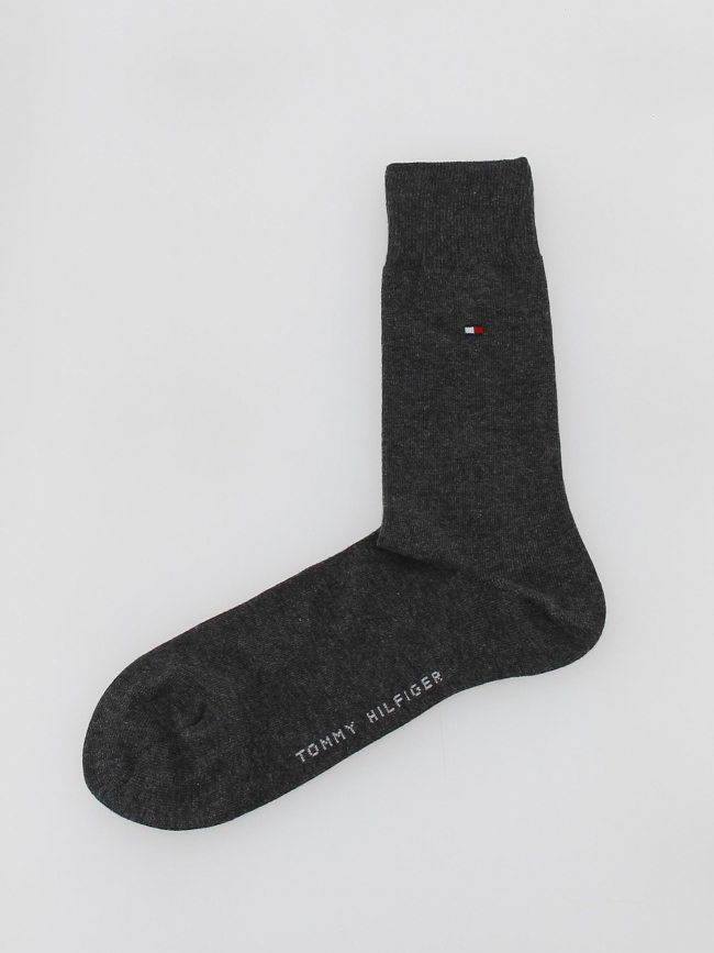 2 paires de chaussettes birdeye gris homme - Tommy Hilfiger