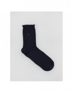 Pack 2 paires de chaussettes bleu femme - Tommy Hilfiger