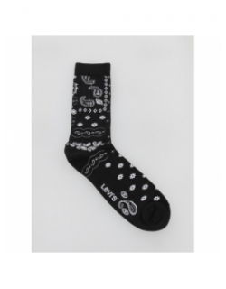 Pack 2 paires de chaussettes regular bandana noir - Levi's