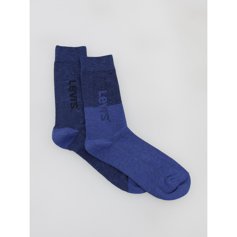 Pack 2 paires de chaussettes regular denim bleu - Levi's