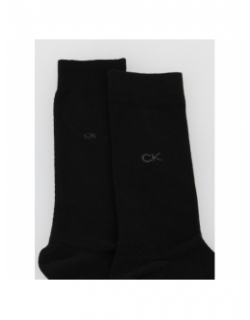 Pack 2 paires de chaussettes basket noir homme - Calvin Klein