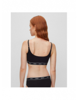 Pack 2 brassières twin stripe noir femme - Hugo