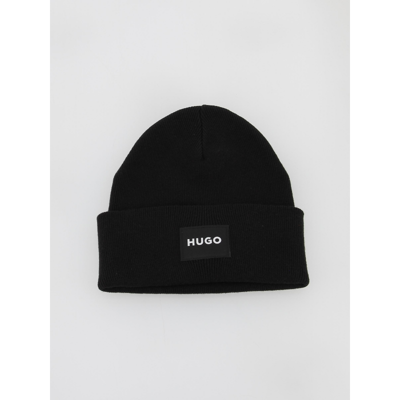 Bonnet uni saretta noir femme - Hugo