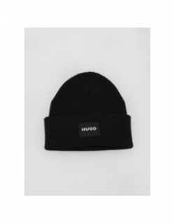 Bonnet uni saretta noir femme - Hugo