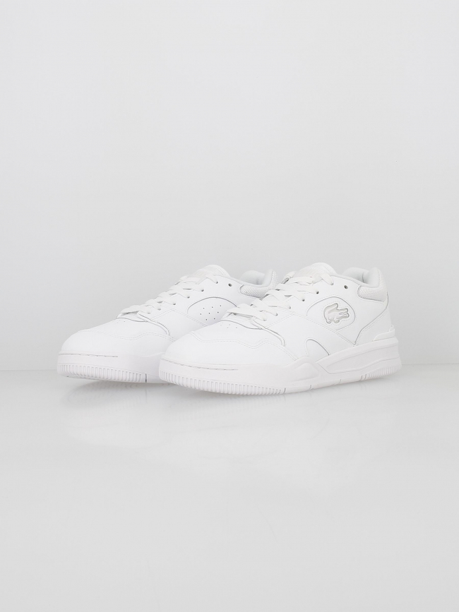 Baskets en cuir neo heritage blanc homme - Lacoste