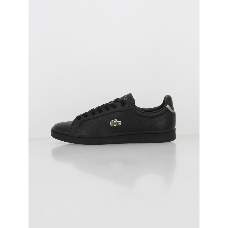 Baskets en cuir carnaby pro noir homme - Lacoste