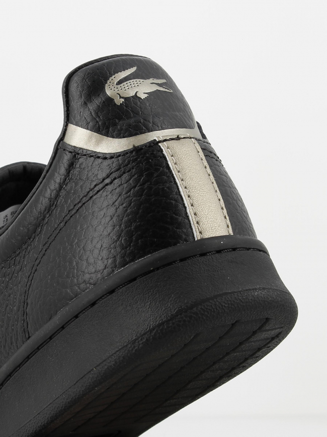 Baskets en cuir carnaby pro noir homme - Lacoste