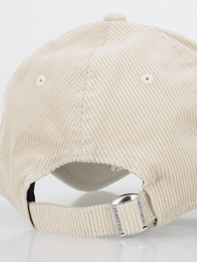 Casquette effet velours côtelé 9forty beige - New Era