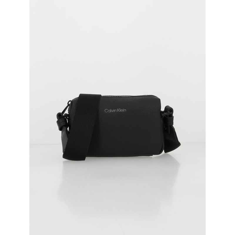 Sac bandoulière mini camera bag must noir homme - Calvin Klein