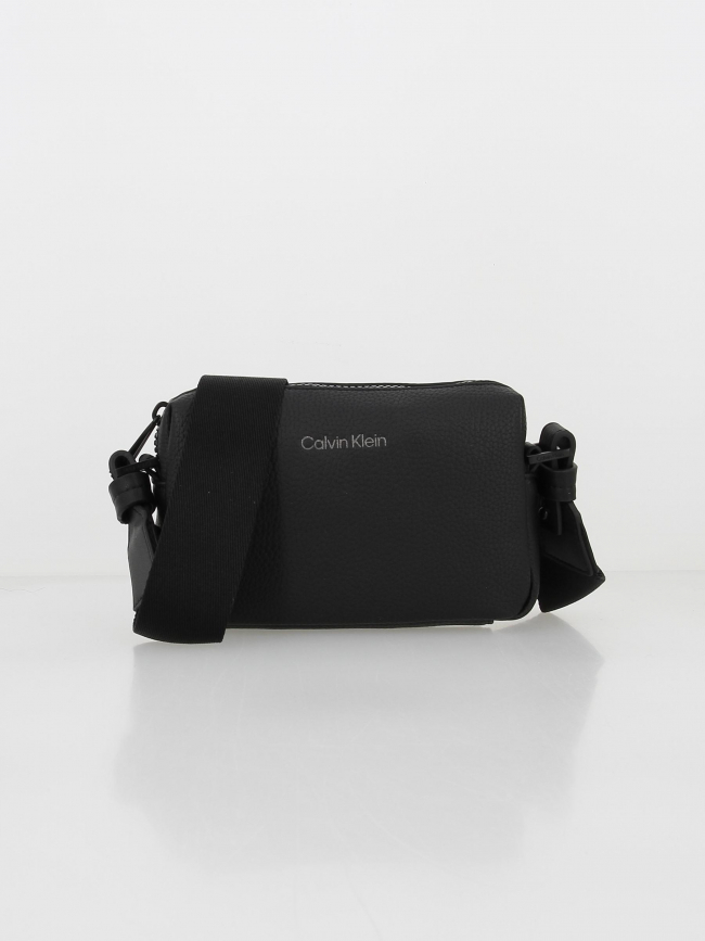 Sac bandoulière mini camera bag must noir homme - Calvin Klein