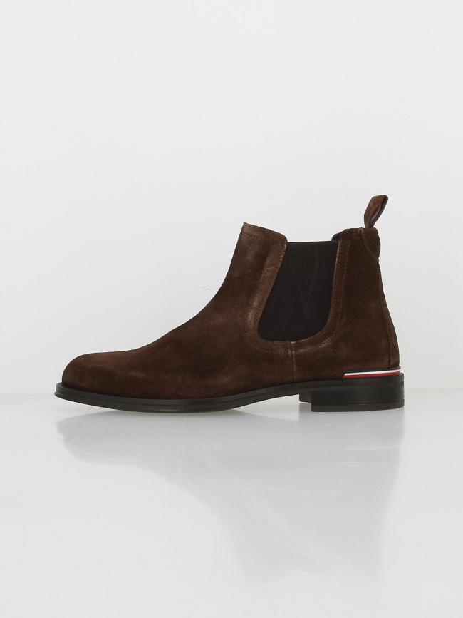 Boots en cuir suédé core marron homme - Tommy Hilfiger