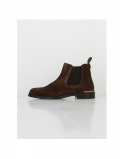 Boots en cuir suédé core marron homme - Tommy Hilfiger