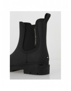 Boots de pluie essential rain noir femme - Tommy Hilfiger