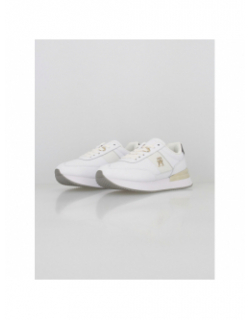 Baskets elevated doré blanc femme - Tommy Hilfiger