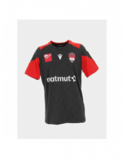 Maillot de rugby lyon lou rugby training noir enfant - M Com