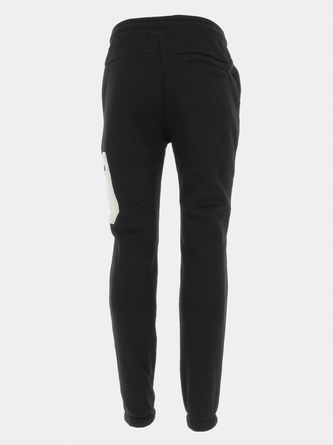 Jogging bicolore poche vert noir homme - Project X Paris