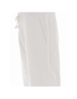 Jogging dchard logo embossé blanc homme - Hugo