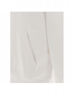 Sweat à capuche embossé dokras blanc homme - Hugo