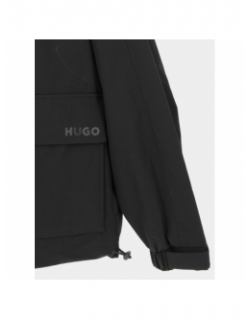 Veste imperméable byder noir homme - Hugo