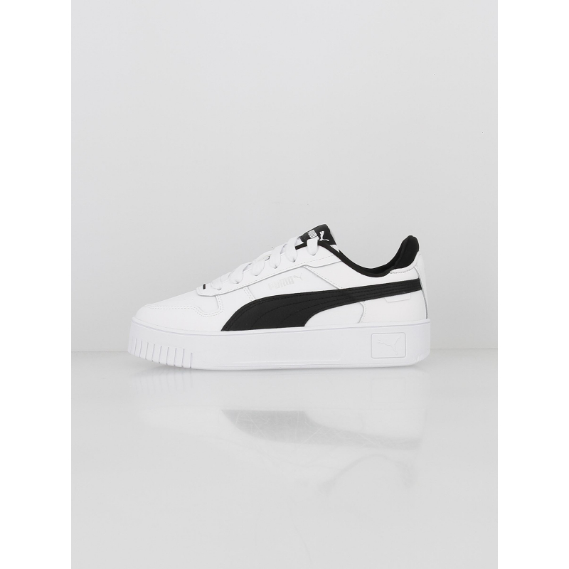 Baskets plateforme carina street noir blanc femme - Puma