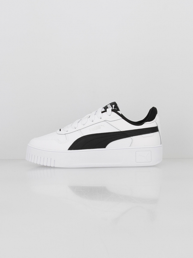 Baskets plateforme carina street noir blanc femme - Puma