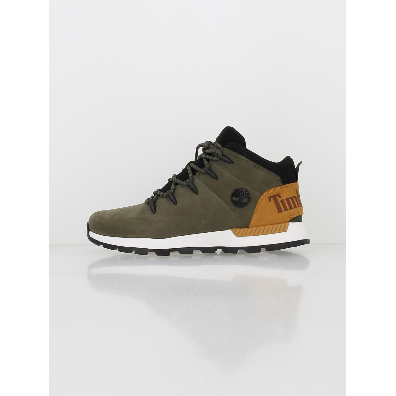 Boots sprint trekker en cuir nubuck kaki homme - Timberland