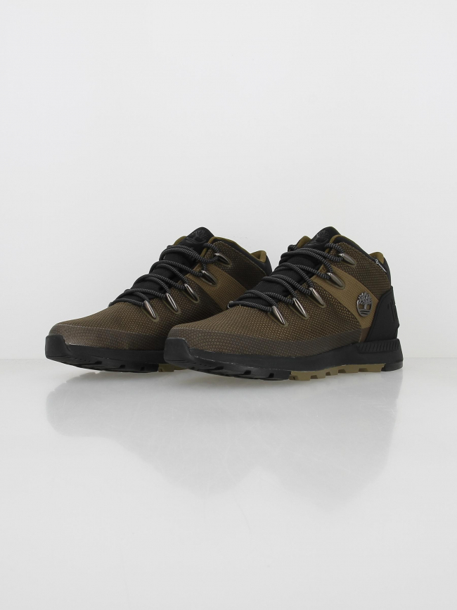 Boots sprint trekker mid fab kaki homme - Timberland