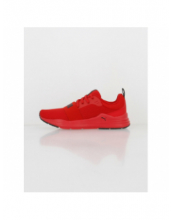 Baskets wired run rouge garçon - Puma