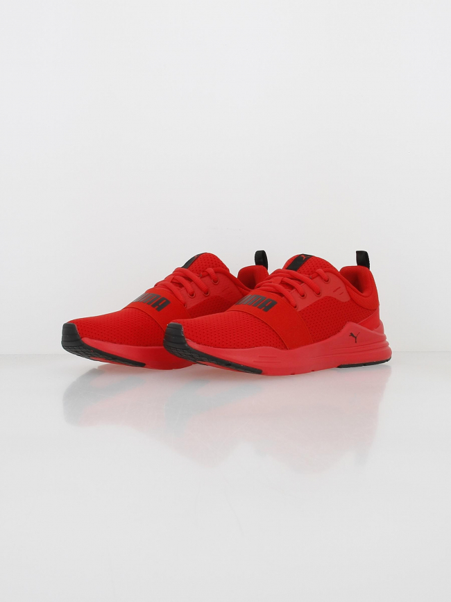 Baskets wired run rouge garçon - Puma