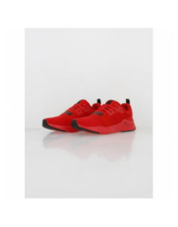 Baskets wired run rouge garçon - Puma