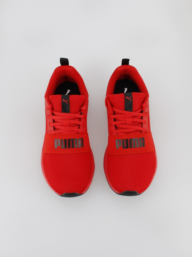 Baskets wired run rouge garçon - Puma