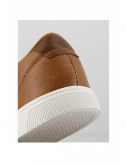 Baskets simili-cuir boss marron homme - Jack & Jones