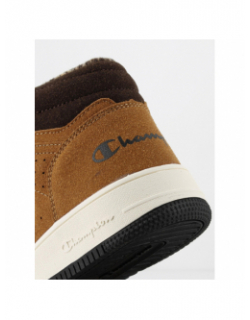 Baskets montantes rebound winterized marron garçon - Champion