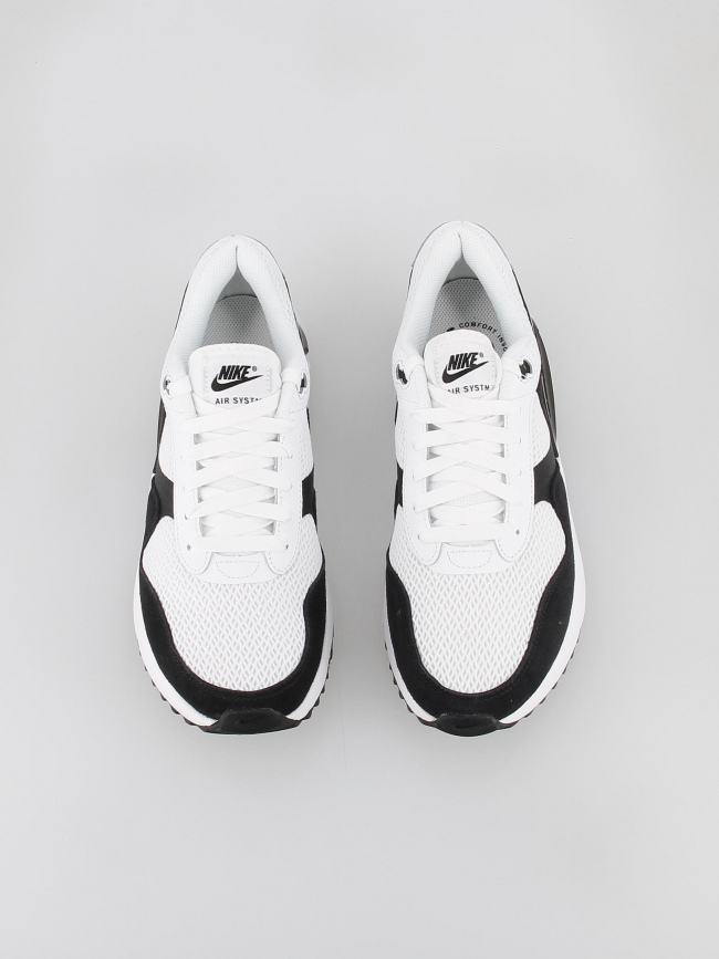 Air max baskets system noir blanc homme - Nike