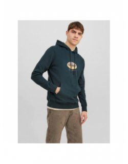 Sweat à capuche jordalston vert homme - Jack & Jones