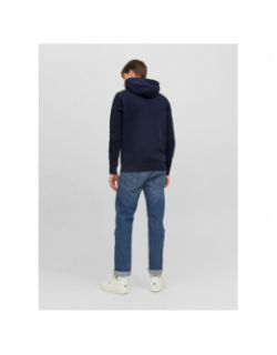 Sweat à capuche jordalston bleu homme - Jack & Jones